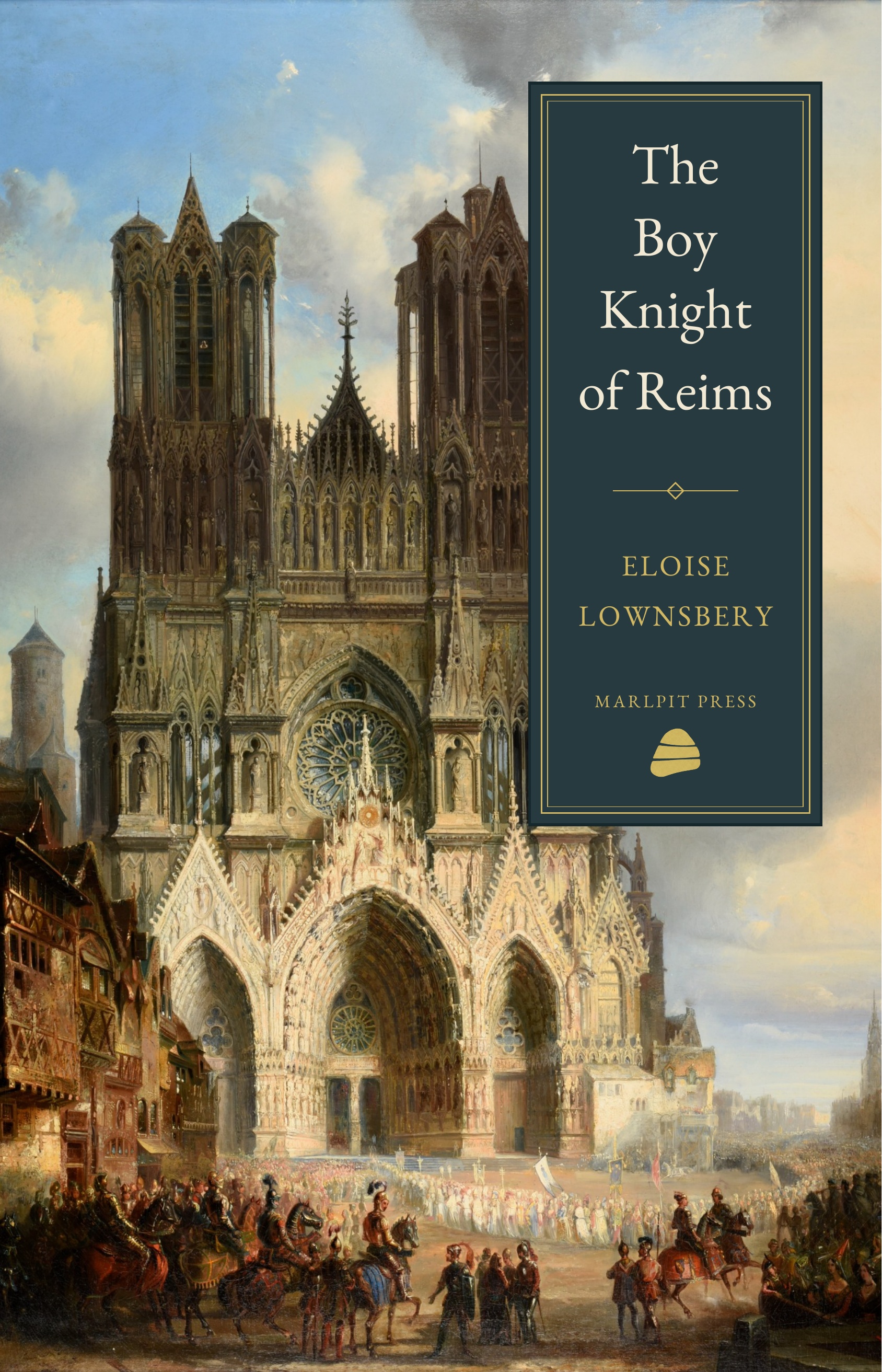 Cover of The Boy Knight of Reims by Eloise Lownsbery, Marlpit Press edition