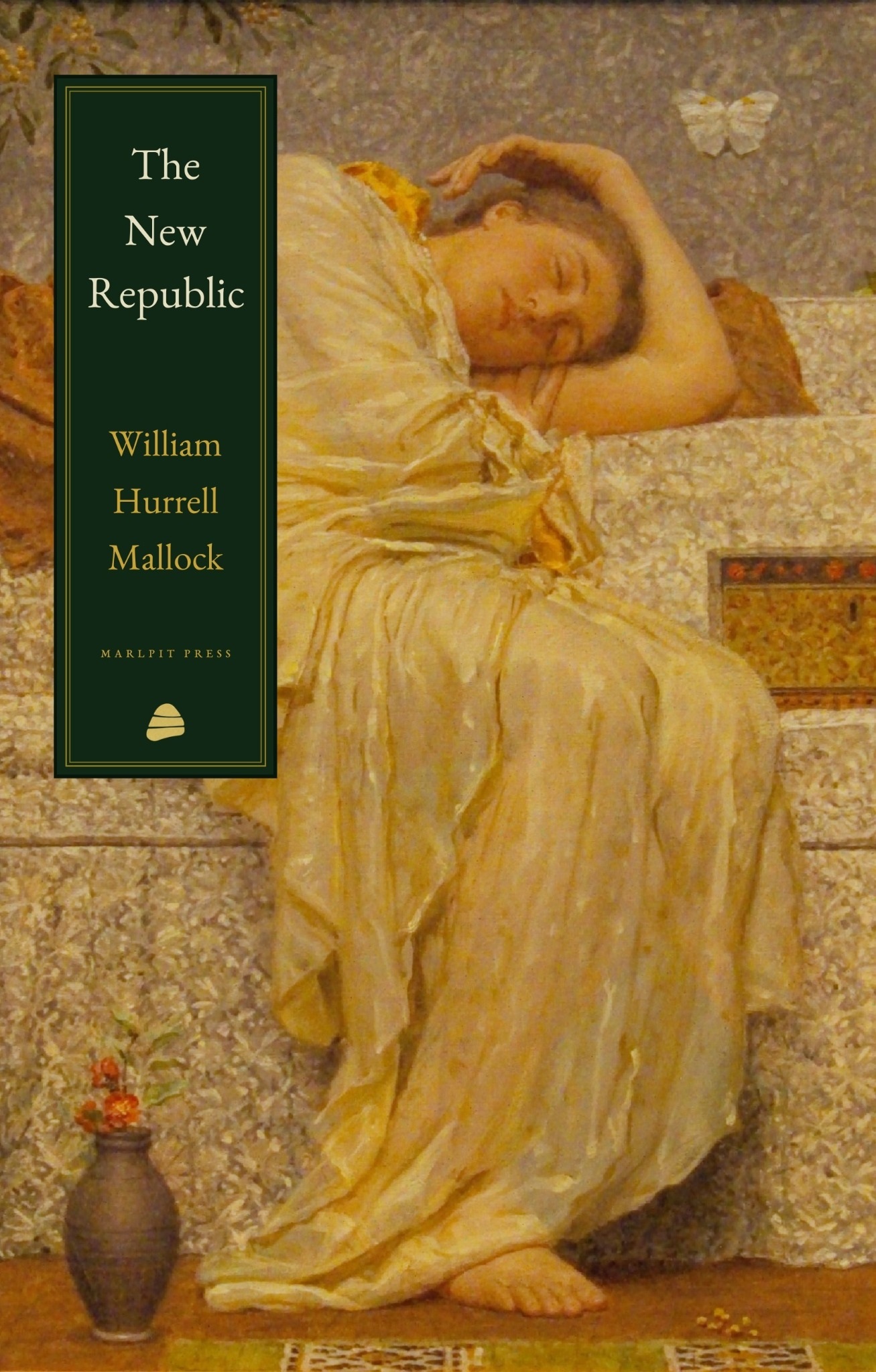 Cover of The New Republic by W. H. Mallock, Marlpit Press edition